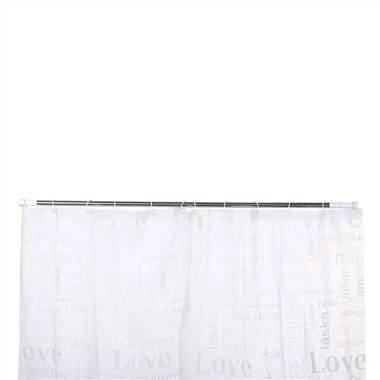 調節可能な金属製のシャワーカーテンロッド