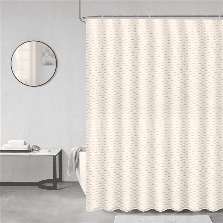 エンボスバスカーテン
