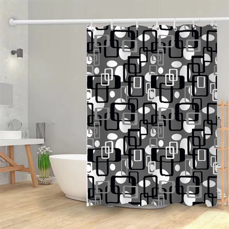 豪華なシャワーカーテン